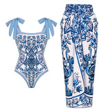 2026 High Quality Double-sided Printed Push Up Women Bikini Set Printed Strappy Bandage Swimwear Brazilian Biquini Bathing Suit