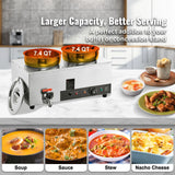SucceBuy Electric Soup Warmer Stainless Steel Commercial Kitchens