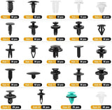 800pcs Car Plastic Retainer Clips Kit 680pcs Auto Fender Push Pin Rivet Door Trim Panel Car Fastener Clip Mixed Set Amagi