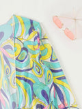 Sexy Print Bikini 2026 Women High Waist Swimsuit Cover Up Swimwear Female Lady Bathing Suit Swimming Summer Beachwear