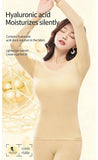 Spring & Autumn Skin-Friendly Top Set Ultra-Thin Seamless Nude Feel High Stretch Long Sleeve Thermal Underwear Women's Base Laye