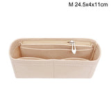 1PC Felt Insert Bag Organizer, Makeup Organizers, Liner Perfect for Brand Women's Handbags For And Cosmetic Bags〔Nest〕