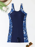 2026 Printed One Piece Swimsuit Women Racing Padded Swimwear Female Bathers Bathing Swimming Swim Suit Summer Beachwear