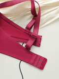 Sexy Underwire Two PiecePush Up Push Up Bras lingerie Set For Women Thickened chest cushion small chest appears larger B2051