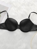 The Best-selling Sexy Gathering Solid color bra underwear with adjustable waist circumference Two-piece Women Underwear Set 2374