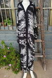 2026 Women Swimsuit Beach Cover Up dress Sleeve Kaftan Beach Tunic Long Pareos Bikinis Cover ups Summer Robe Plage Beachwear