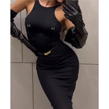 Metal Ring Backless Black Women Swimwear One Piece Swimsuit Female Brazilian High Leg Cut Padded Bather Bathing Suit Swim V7512