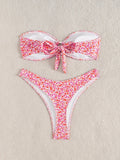 ZTVitality New Sexy Push Up Low Waist Bikini Set Swimsuit Female Swimwear Women Print Beachwear Summer Bathing Suits Biquini