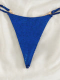 Sexy Extreme Mini Micro Thong Bikini 2025 Diamond Bikinis Female Swimsuit Women Swimwear Two-pieces Bikini Set Bathing Suit Swim
