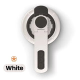 Double-sided Magnetic Phone Holder Rotating Desk Mobile Phone Stand For iPhone 17 16 MagSafe MultiFunction Finger Ring Bracket