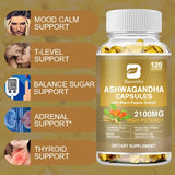 Beworths Ashwagandha Root Extract Capsules for Sleep Anxiety Relief