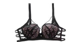 Summer Christmas Lingerie Set Red Lace Bra Lightweight Low Back Support Comfort Bralette Pure Desire AU Sizes MOYISU Sexy Tushy