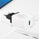 Quick Charge 3.0 Wall Fast Charger Adapter Micro USB Fast Data Sync Charger Cable for Samsung Xiaomi Huawei HTC LG Mobile Phone