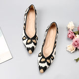 Women's Shoes Mesh Breathable Pointed Toe Flat 2026 Fashion Soft Bottom Knitted Shoes Female Casual Slip on Footwear Loafers