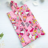 Cute Hello Kitty Anime Shoe Storage Bag Waterproof Dust Bag Shoe Cover Moisture Proof Towel Clothing Travel Shoe Bag