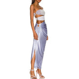 Hollowen One Piece Swimsuit with cover up Sexy Swimwear Women Off Shoulder Swim Suits Patchwork Bathsuit Belt Bodysuit Beachwear