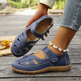 2026 New Summer Women Sandals Ladies Sandals Comfortable Flats Walking Sandals Covered Toe Beach Shoes Woman Footwear