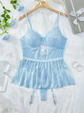V-neck Sexy Lace Strap Jumpsuit Skinny See-through Women Pajamas Playsuit Erotic Lingerie Catsuit Backless Hollow Out Bodysuits