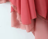 Irregular Pink Women's Dress Summer Maxi Beach Vestidos Strap Sleeveless Long Dress Casual Boho Holiday Vocation Dress 2025