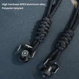 Light Stand 1/4 Thread Camping Light Holder with Lanyard Portable Light Hanger Multifunctional for Light Camera Speaker