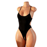 Sexy Adult Bodysuit Women's Open Butt Seduction Lingerie Maid Costume Role Play Erotic Babydolls Crotchless 18xxx Underwear 2026