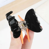 Korean Style Spring Summer Acetate  Hair Clips Elegant Half Updo Women's Claw Clip Hair Accessories Suitable for Wearin