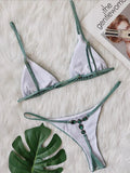 Extreme Mini Micro G String Diamond Bikini Women Swimsuit Female Swimwear Two Pieces Bikini Set Halter Bathing Suit Swim Lady