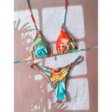 New Micro Bikini Women Swimsuit Two-Piece Bathing Suit Woman Swimwear Sexy Leopard Push Up Thong Bikinis Sets Beachwear Summer