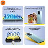 XIAOMI POCO C85 original smart phone 6000mAh/8GB+256GB memory/support GPS/NFC Smart phone