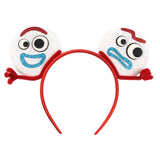 Disney Festival Party Cosplay Mouse Ears Headband 3.3" Ears Glitter Hairband Without Bow For Boys DIY Cartoon Hair Accessories