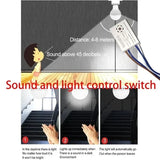 220V  Sound Voice Sensor  Light Switch  Module Detector Auto On Off Intelligent Use In Corridor Bath Warehouse Stair Switch