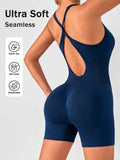 Summer Bodysuit Sportswear Woman Gym Sexy Bodysuit for Fitness Party Shorts Jumpsuits Overalls Women's Yoga Combi-pants Rompers
