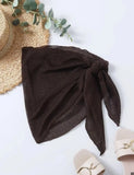 2025 Beach Skirt Women Swimsuit Solid Color Block Swimwear Female Bather Bathing Swimming Suit Summer Beachwear