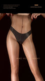 Sexy Silk Horse Oil Stockings Thin Anti-Snag Glossy Pearl Pantyhose Solid Color Transparent Mesh Nightclub Wear Pantyhose 0RG0