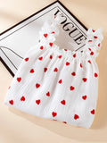 Women’s Cotton Gauze Ruffle Nightgown, Sleeveless Frill Strap Home Sleepwear, Soft Breathable Casual Night Dress for Summer