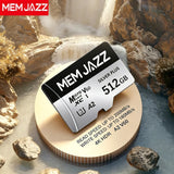 High Speed Micro SD Card 32GB 64GB 128GB 256GB 512GB U3 V30 A2 Class 10 for 4K Video Photography Backup Compatible with