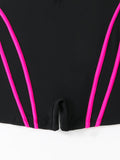 VigoJany 2026 Solid Sleeveless Plus Size Swimwear Women Zipper Push Up Large One Piece Swimsuit Summer Beach Chubby Bathing Suit