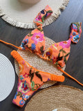 RUOTONSEPT 2024 New Sexy Handmade Embroidery Bikini Set Women's Swimsuit Triangle Swimwear Bathing Suit Brazilian Biquinis