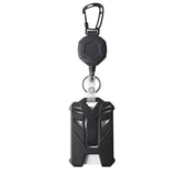 Retractable Badge Holder with ID Card Holder Case Clip
