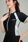 New Swimsuit for Women, Slightly Overweight, Plus Size Jumpsuit Style, Conservative and Slimming, Hot Spring Swimsuit Wholesale