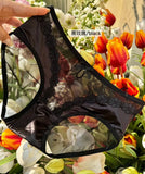 2026 Mid-waist Lace Panties Seamless Soft Mulberry Silk Bottom Crotch Women's Lace Panties Women