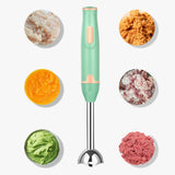 New Electric Blender EU/US/UK Plug Stirring Rod Mixer Stainless Steel Stick Hand Blender Food Grade for Baby Food Baking Kitchen