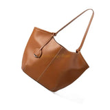 X90D Elegant PU Leather Underarm Bag Casual Handbag Professional Shoulder Purse