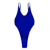 One-piece Bikini Women Sexy Monokini Sleeveless V-Neck Swimsuit Backless Design Figure-Enhancing Fit