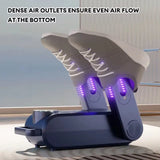 Foldable UV Shoes Dryer with Intelligent Timer Electric Shoe Drying Machine Fast Deodorizes Sterilizes Heats Boots Sneakers