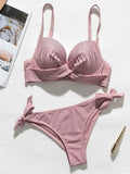 Shiny Sequins Diamond Bikinis Push Up Bikini Women Swimwear Female Swimsuit Two Pieces Bikini Set Bra Cup Bathing Suit Swim Lady