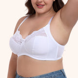 Bras For Womens Lingerie Support Bralette Wireless Sexy Plus Size Brassiere 40-48 G H Cup