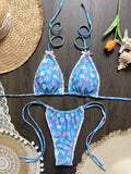 Micro Bikini Push Up Women Swimsuits 2026 Sexy Female Swimwear Brazilian Bikini Set Thong Biquini Swim Suits Print Beachwear