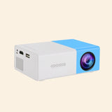YG300 high-definition projector, home theater grade non occupancy projector, supports HDMI and USB connection for use