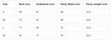 New Ribbed Women's Underwear Set Letter Strap Underwear Front-Clasp Push-Up Bra Comfy Daily Female Bra Set